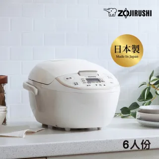 【ZOJIRUSHI 象印】MOMO專售(NL-AMF10MM) 日本製 6人份*微電腦電子鍋(AAF/AMF)