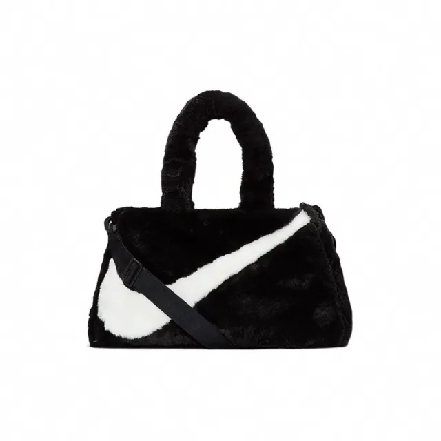 【NIKE 耐吉】Sportwear Fuax Fur 黑白 毛絨 托特包 DQ5804-010
