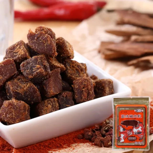 【高坑】高粱肉乾肉角3包組((肉乾*2包160g/包+肉角*1包160g/包)口味任選)