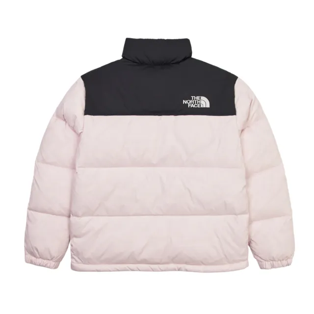 【The North Face 官方旗艦】北面經典1996兒童粉色DWR防潑水羽絨外套|8A4CBP6