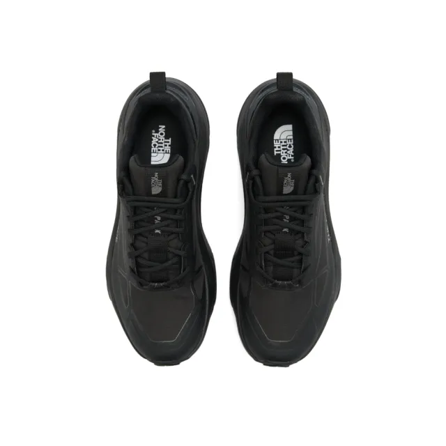 【The North Face】北面男款黑色DRYVENT防水耐磨抓地徒步鞋｜8G6BKX7 登山鞋/健行鞋