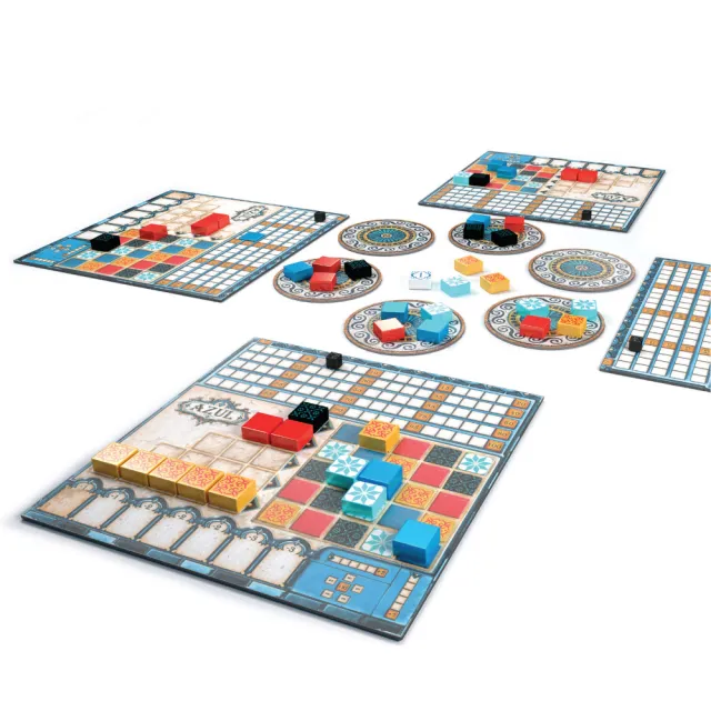 【Asmodee 艾賜魔袋】花磚密語 中文版 Azul CNT (藝術桌遊 拼磚桌遊 桌上遊戲 )