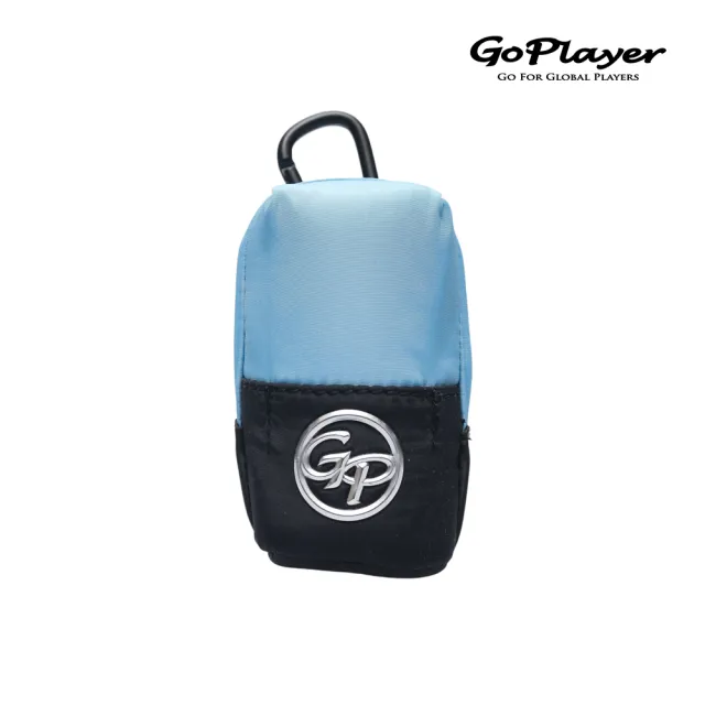 【GoPlayer】高爾夫磁吸開合小球包(磁鐵吸附開合 可吊掛 可掛腰帶)