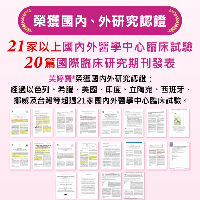 【芙婷寶】以色列原裝芙婷寶-4盒組(56顆/盒)(芙婷寶 大豆異黃酮 熟齡 更年)
