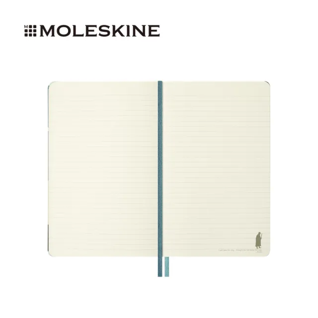 【MOLESKINE】x 魔戒限量系列「亞拉岡 · 王者歸宗 」筆記本/L型/橫線