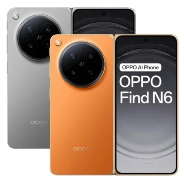 【OPPO】Find N6 8.12吋(16GB/512GB/高通驍龍8 Elite Gen5/2億鏡頭畫素)
