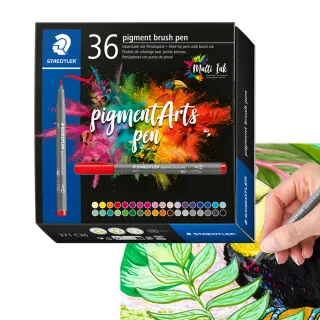 【STAEDTLER 施德樓】371彩藝毛筆(刷尖)