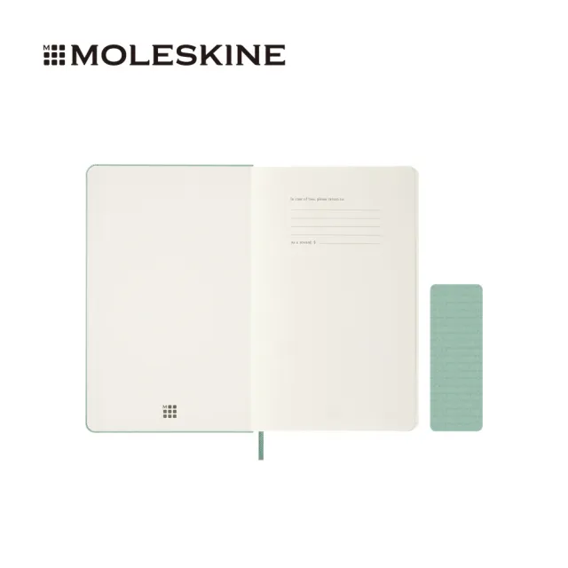 【MOLESKINE】2026-27 18個月週記硬皮手帳 - L型/鼠尾草綠
