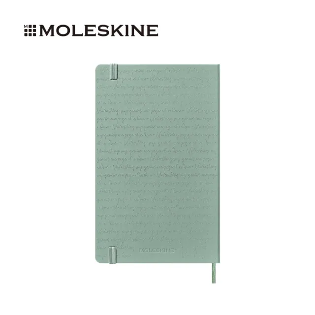 【MOLESKINE】2026-27 18個月週記硬皮手帳 - L型/鼠尾草綠