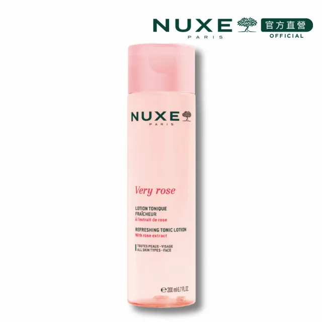 【NUXE 巴黎歐樹】官方直營 玫瑰柔舒化妝水 200mL