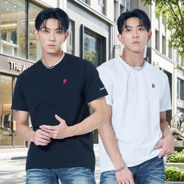 【BLUE WAY】男裝 鬼洗 買一送一 圓領 兩件組 短袖 上衣 背心-多款選