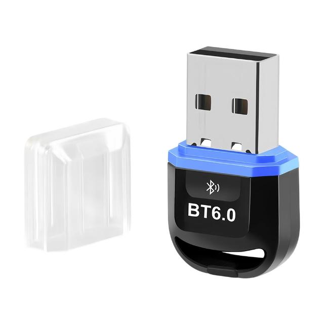 【YIGNW】藍牙接收器 藍牙6.0 USB藍牙適配器 免驅動即插即用 電腦外接藍芽 音頻發射接收器 無線接收器