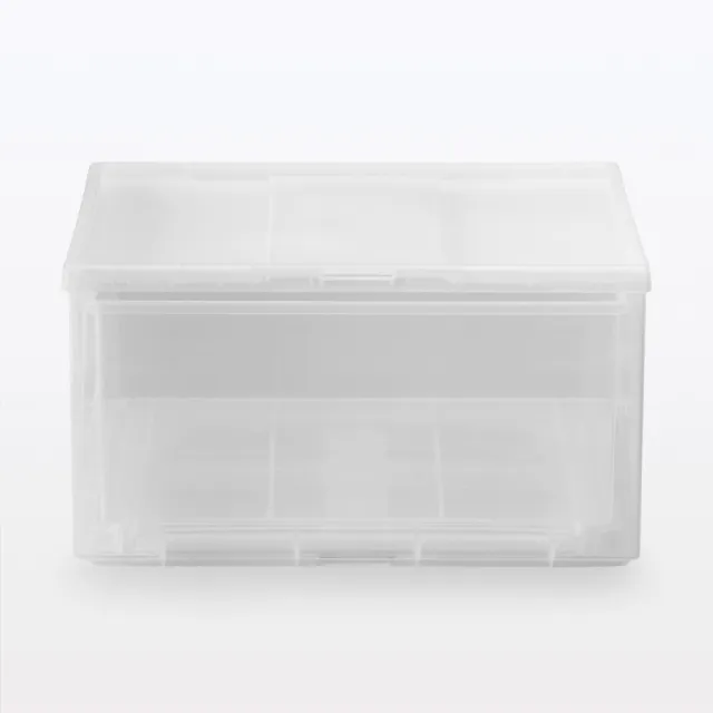 【MUJI 無印良品】PP收納盒/小/2入
