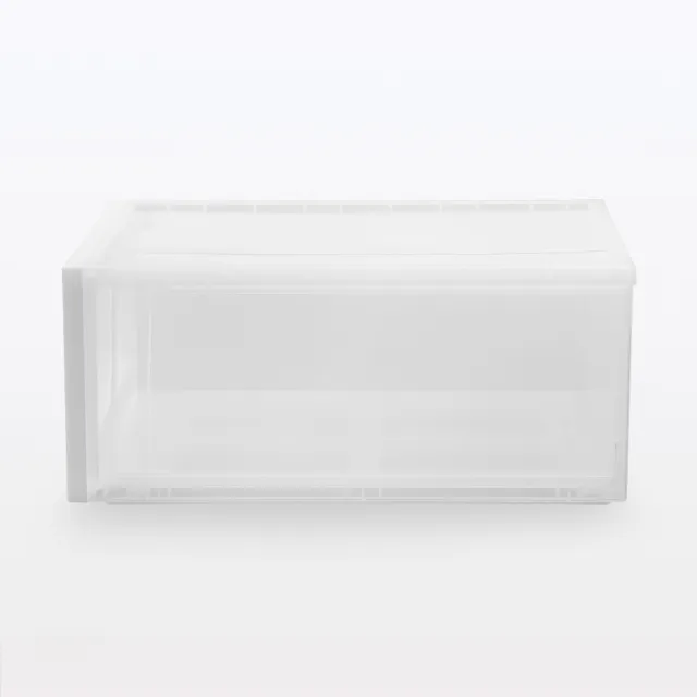 【MUJI 無印良品】PP櫥箱/大/2入