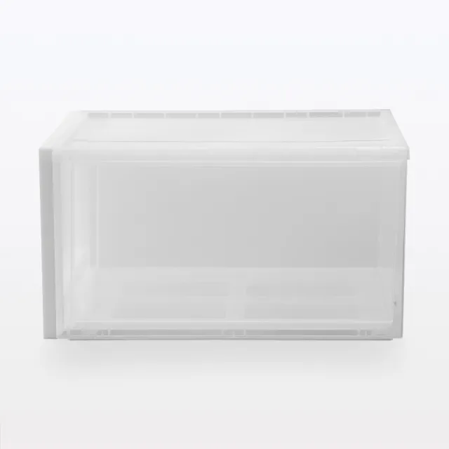 【MUJI 無印良品】PP櫥箱/深/2入