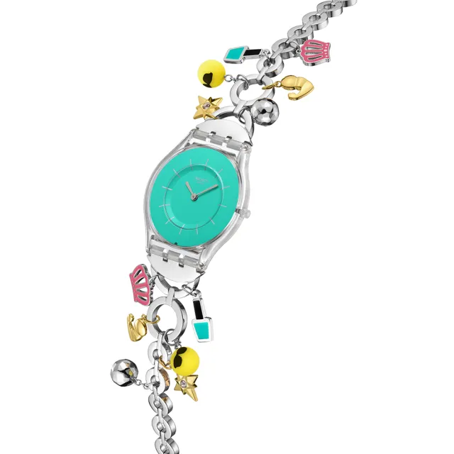 【SWATCH】MOTHER LIKE NO OTHER 超薄手錶/女錶/瑞士製造 SS08Z106G (34mm)