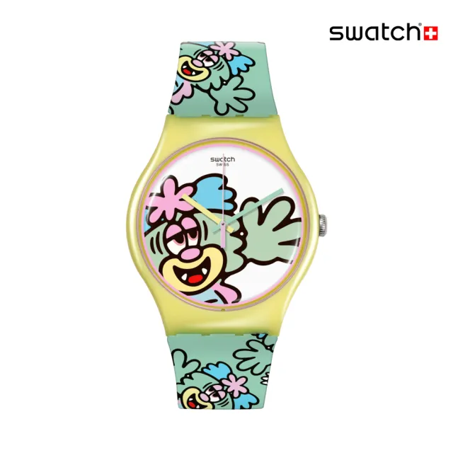 【SWATCH】VISTY BY VERDY 經典手錶/男錶/女錶/瑞士製造 SO29Z140(41mm)