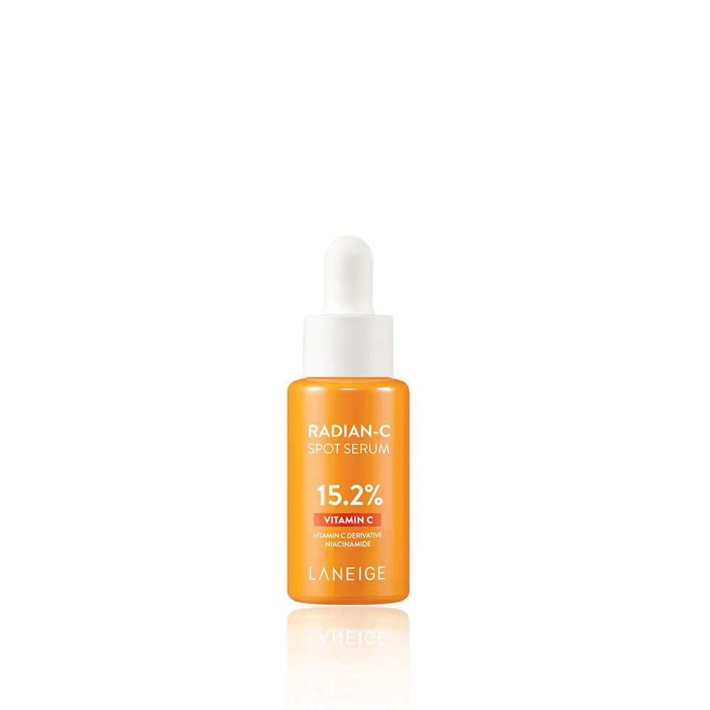 【LANEIGE 蘭芝】官方直營 維他命C淨膚精華安瓶 10g(最高濃度15.2%純維他命C 美白精華)