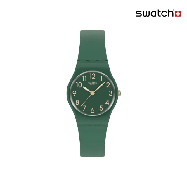 【SWATCH】NOTES OF PECAN 經典手錶/女錶/瑞士製造 LG130(25mm)
