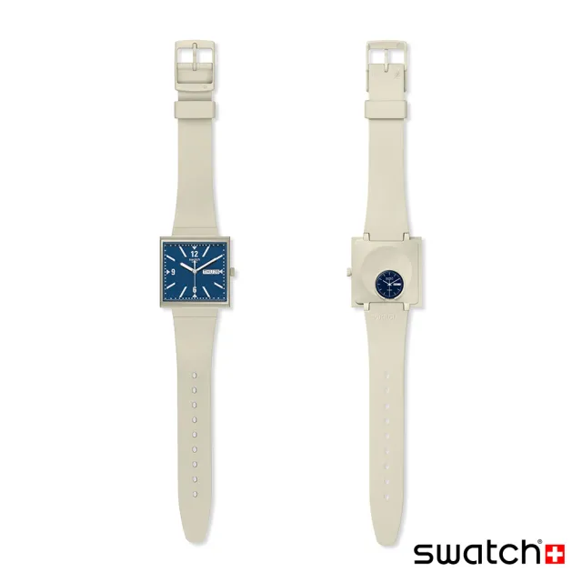 【SWATCH】WHAT IF BEIGE? 經典手錶/女錶/瑞士製造 SO34T700-S14 (33mm)