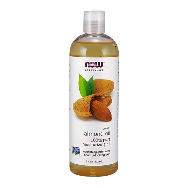 【NOW 娜奧】純甜杏仁保濕油473ml-Now Foods