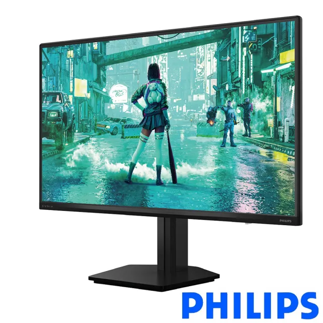 【Philips 飛利浦】27M2N2100NF 27型IPS FHD 144Hz電競螢幕(零閃屏/低藍光/Adaptive-Sync/0.5ms)