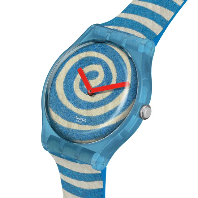 【SWATCH】BOURGEOIS SPIRALS TATE美術館藏聯名/男錶/女錶/瑞士製造 SUOZ364 (41mm)