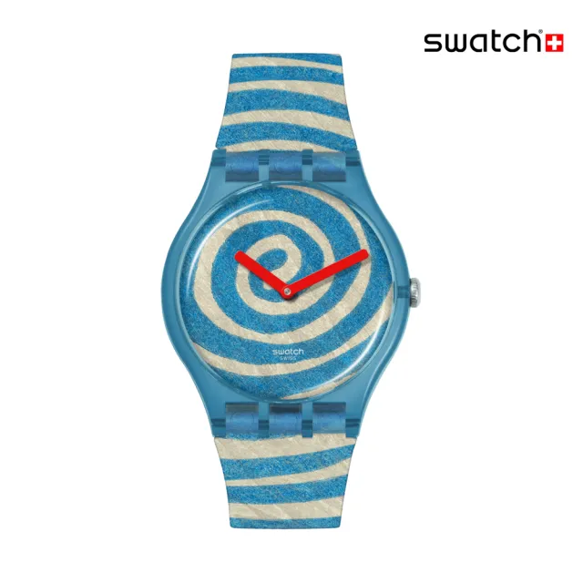 【SWATCH】BOURGEOIS SPIRALS TATE美術館藏聯名/男錶/女錶/瑞士製造 SUOZ364 (41mm)