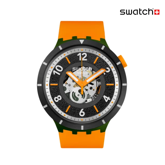 【SWATCH】FALL-IAGE 大錶面手錶/男錶/女錶/瑞士製造 SB03G107(47mm)
