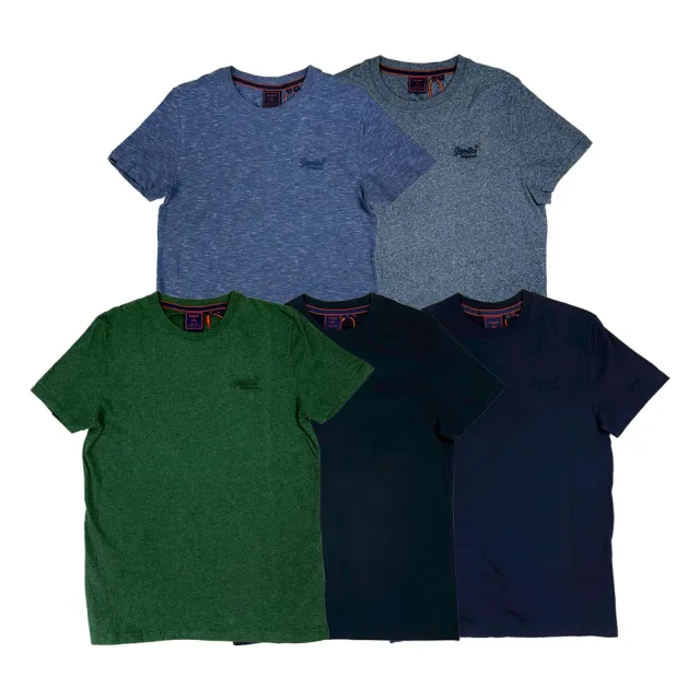 【Superdry】特殊色 冒險魂 極度乾燥 印度製 刺繡logo 素T 有機棉 T恤 短T superdry(短袖 T恤8722)