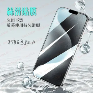 【GOLDEN SHIELD】除塵秒貼．高清滿版保護貼(螢幕手機保護貼膜i18/17/16/15/14/13/12/11 Plus/Pro/Pro Max