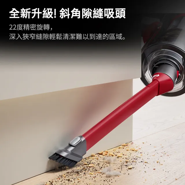 【dyson 戴森】V12 SV46 Detect Slim Total Clean 強勁輕量智慧無線吸塵器 MOMO獨家升級版 (雙主吸頭)