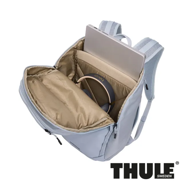 【Thule 都樂】Chasm 電腦後背包 26L 淺藍色 (週年慶/露營/旅行/收納)