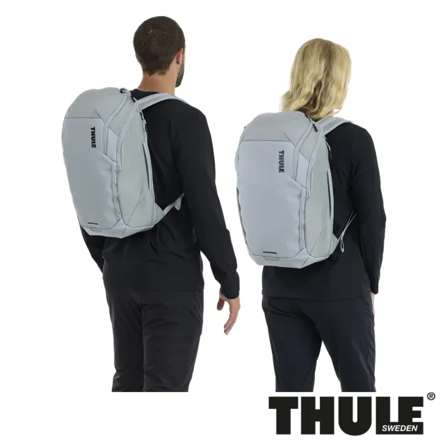 【Thule 都樂】Chasm 電腦後背包 26L 淺藍色 (週年慶/露營/旅行/收納)