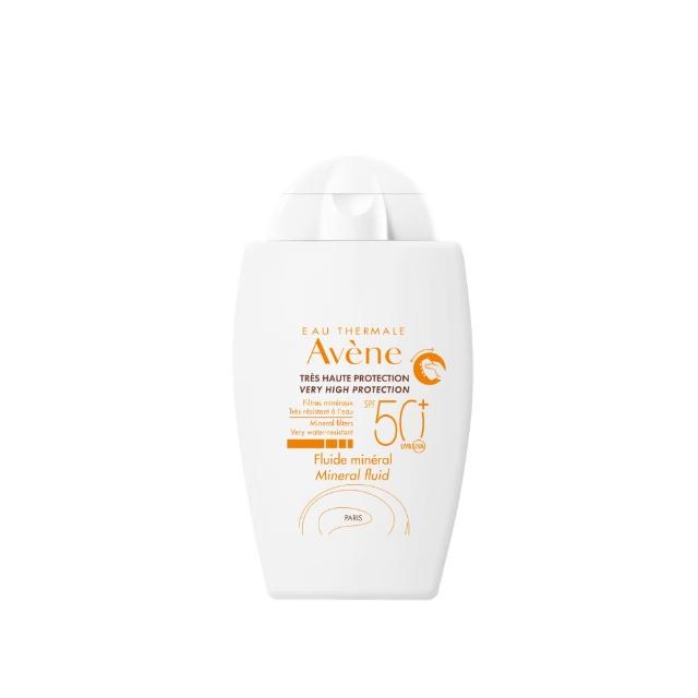 【Avene 雅漾】官方直營 全效極護物理防曬液40ml(SPF50+)