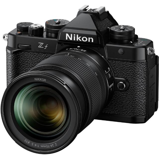 【Nikon 尼康】ZF 單機身 黑色 + Z 24-70mm F4 變焦鏡組--公司貨