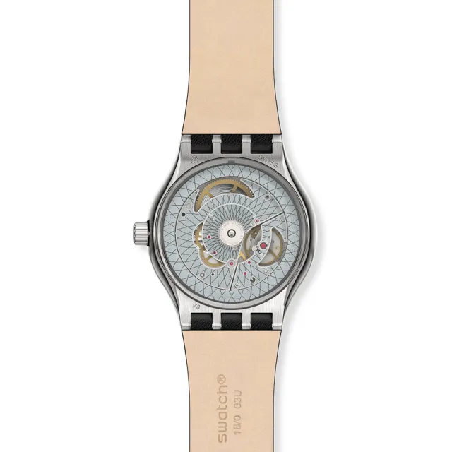【SWATCH】UNAVOIDABLE 金屬機械手錶/男錶/女錶/瑞士製造 SY23S408(42mm)