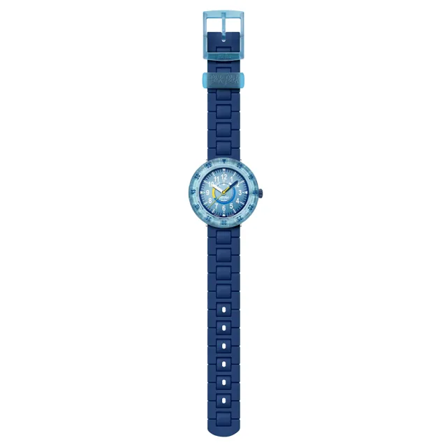 【Flik Flak】BLUEBRICK 兒童手錶 兒童禮物/安全防水/瑞士製造 FCSP133(36.7mm)