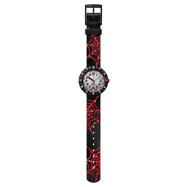 【Flik Flak】兒童手錶 WEBAXUS 兒童禮物/安全防水/瑞士製造 FCSP118(36.7mm)