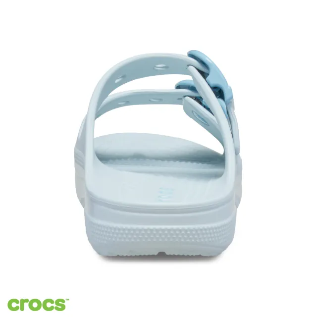 【Crocs】女鞋 Buckle 假日女款造型彩扣涼鞋 洞洞鞋(212867)