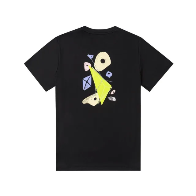 【The North Face】TNF 休閒 運動 速乾短袖T恤 W CLIMB SS TEE GRAPHIC - AP 女 黑 (NF0A8G80JK3)