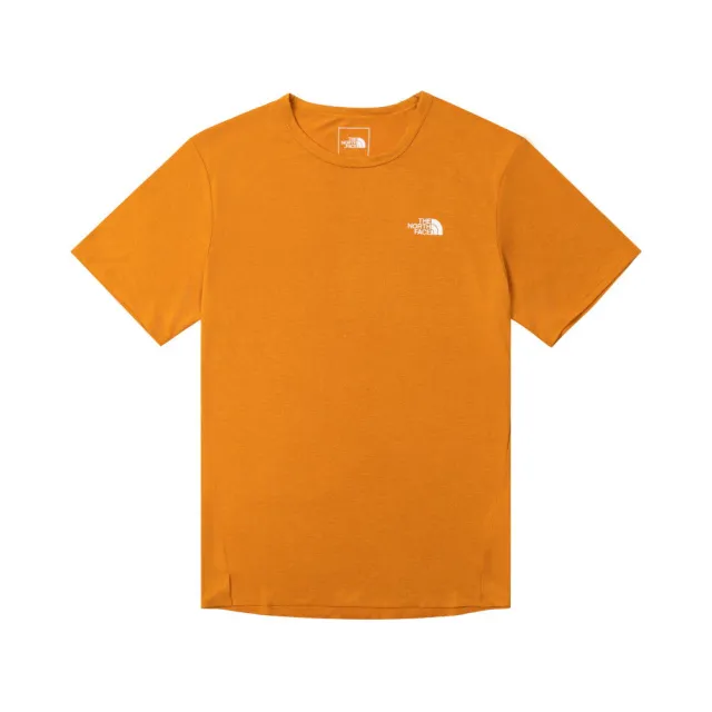 【The North Face】TNF 休閒 運動 FLASHDRY速乾短袖T恤 M BRIDGER SS TEE - AP 男 橘 (NF0A8BYJG5I)