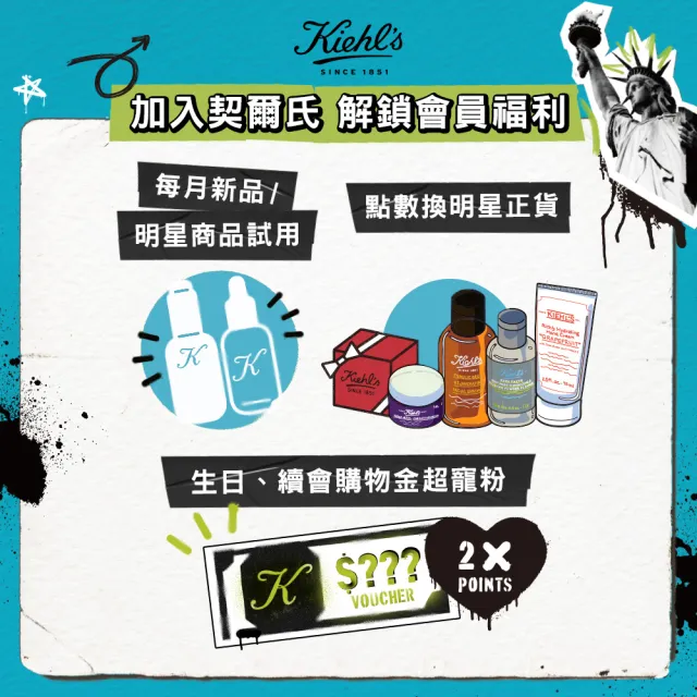 【Kiehl’s 契爾氏】官方直營 11kDa 超導全能修護露50ml雙入限搶組(Kiehl’s/50mlx2/小紅瓶)