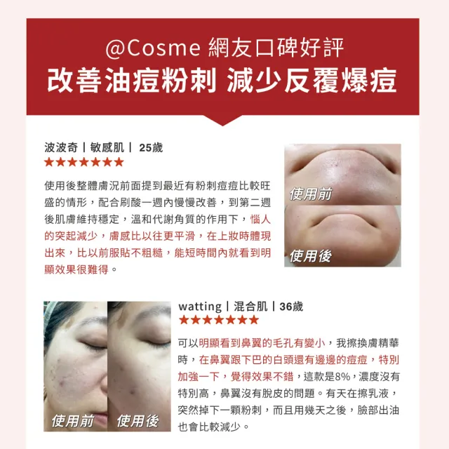 【DR.WU 達爾膚】杏仁酸溫和煥膚精華8% 15ML(2入組)