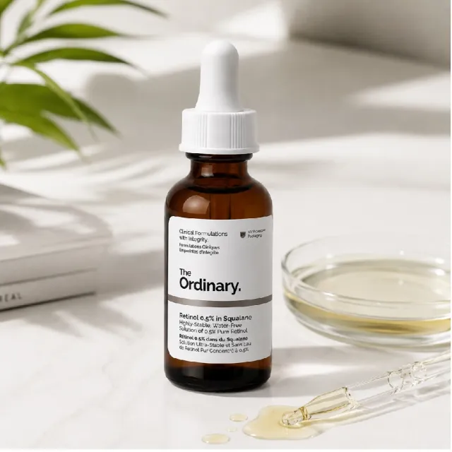 【The Ordinary】The Ordinary 視黃醇0.5%角鯊修護精華 30ml淡化細紋｜緊緻保養｜加拿大人氣保養品