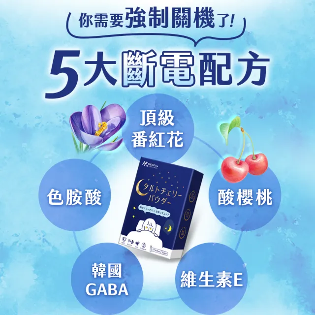 【MEDFine】酸櫻桃晚安好眠精萃 3盒組(14入/盒) 番紅花萃取/GABA