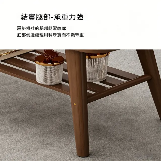 【匠俱】竹製茶几120x60x40cm 楠竹 日式茶几桌 雙層大容量儲物 客廳家用茶桌 小戶型桌子 北歐簡約小茶几