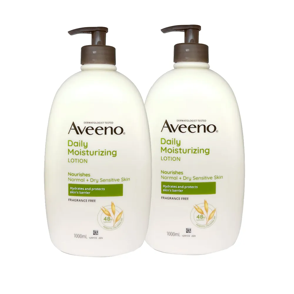 【Aveeno 艾惟諾】燕麥保濕乳1000ml 2入組(公司貨)