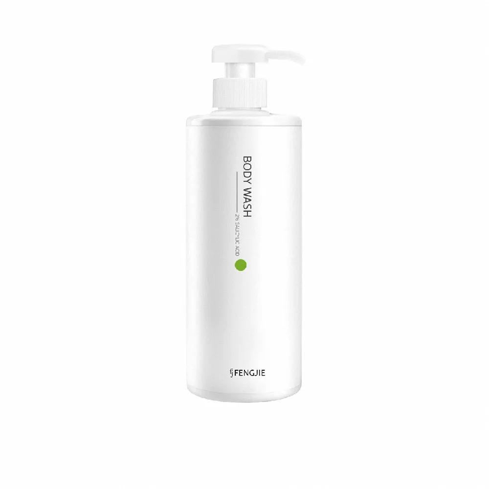【FJ豐傑生醫】水楊酸抗痘機能沐浴露-500ml/瓶(胸背部痘痘沐浴乳ｘ收斂毛孔ｘ幫助角質代謝抗菌)
