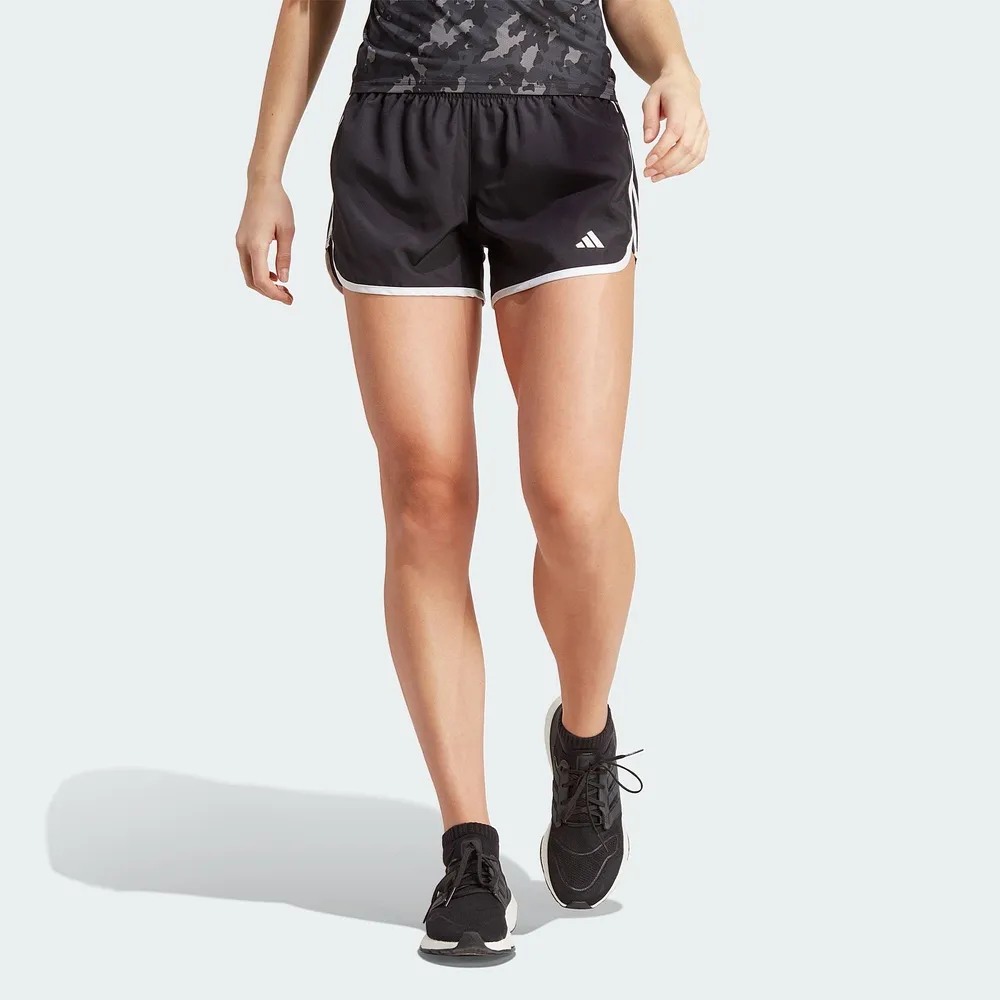 【adidas 愛迪達】運動短褲 吸濕排汗 女 IC5184